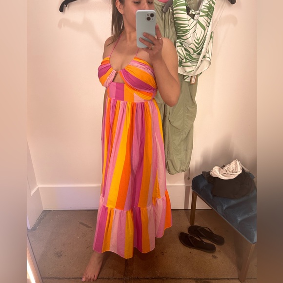 Striped Maxi Dress - Picture 2 of 2